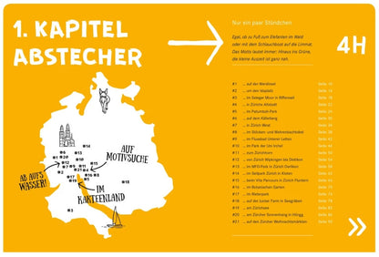 DuMont 52 kleine & große Eskapaden in und um Zürich (Deutsch, 2020, Valeria Mella)
