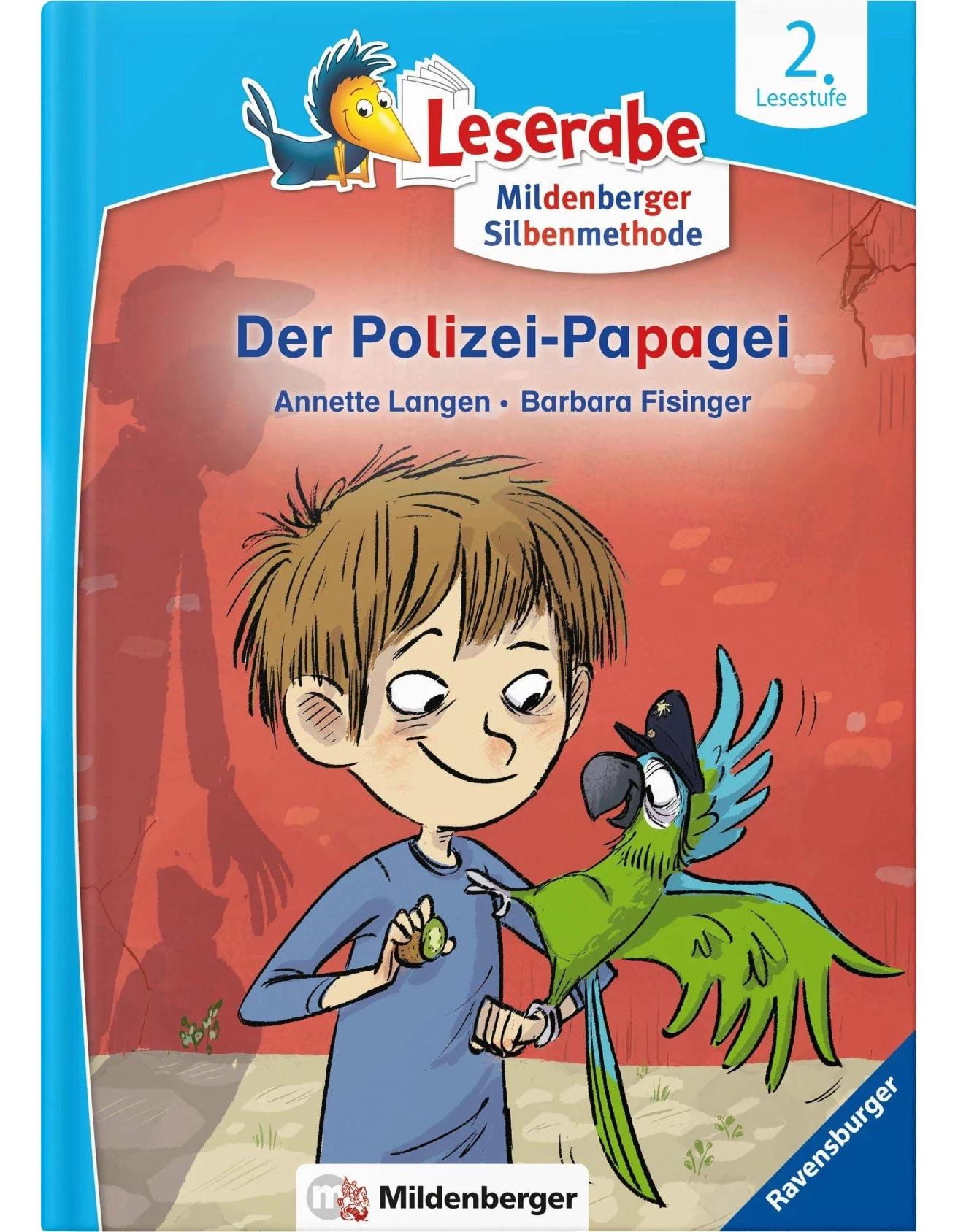 Mildenberger Leserabe - Der Polizei-Papagei (Deutsch, 2024, Annette Langen, Barbara Fisinger)