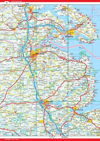 Neuer Strassenatlas Deutschland/Europa 2024/2025