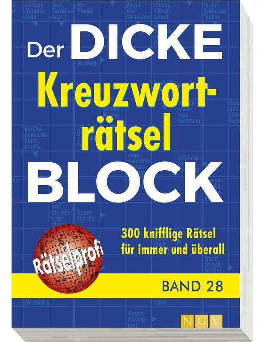 Naumann + Göbel Der dicke Kreuzworträtsel-Block Band 28 (Deutsch, 2018)
