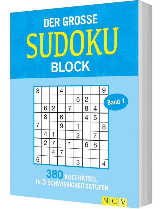 Naumann + Göbel Der grosse Sudokublock Band 1 (Deutsch, 2021)