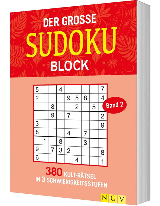 Naumann + Göbel Der große Sudokublock Band 2 (Deutsch, 2019)