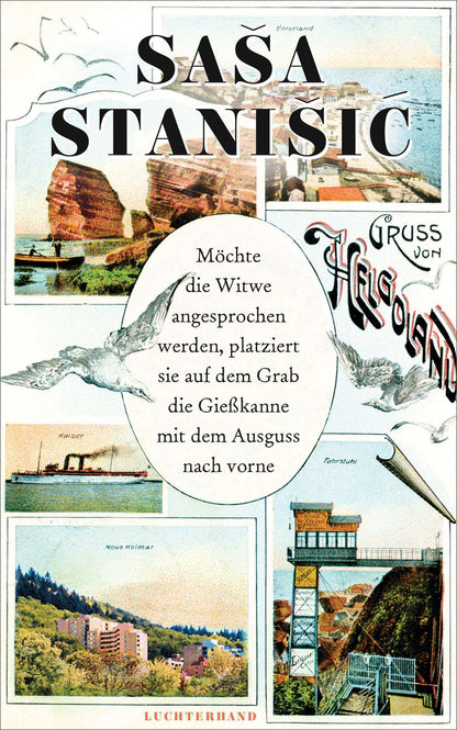 Luchterhand Möchte die Witwe angesprochen werden, platziert sie auf dem Grab die Gießkanne mit dem Ausguss nach (Deutsch, 2024, Saa Stanii?)