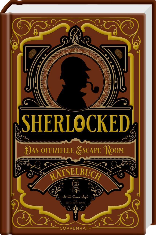 Coppenrath Ue:Sherlocked (Deutsch, 2022, Tom Ue, The Escape Room Guys)