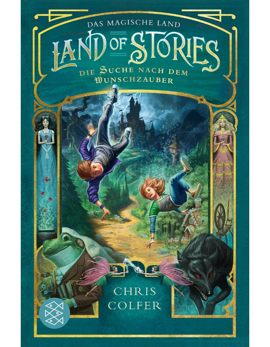 S. Fischer Publishing Land of Stories: Das magische Land - Die Suche nach dem Wunschzauber (Deutsch, 2024, Chris Colfer, Brandon Dorman, Fabienne Pfeiffer)