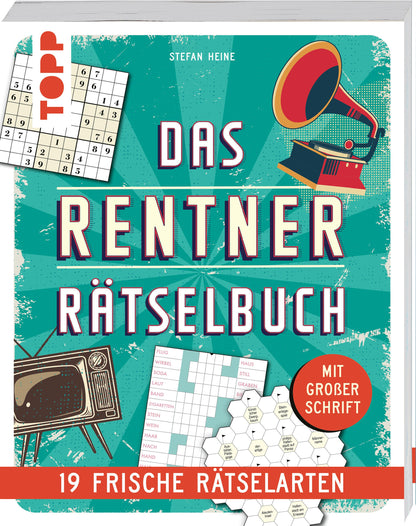 Frech Rentner-Rätselbuch »Old but Gold« (Deutsch, 2024, Stefan Heine)