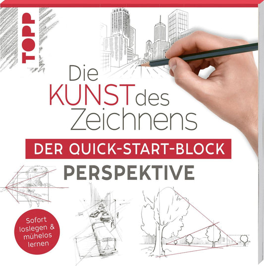 Frech Die Kunst des Zeichnens. Der Quick-Start-Block Perspektive (Deutsch, 2022, frechverlag)