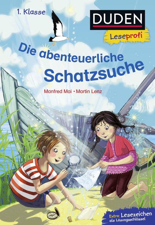 S. Fischer Publishing Duden Leseprofi - Die abenteuerliche Schatzsuche, 1. Klasse (Deutsch, 2023, Manfred Mai, Martin Lenz, Betina Gotzen-Beek)