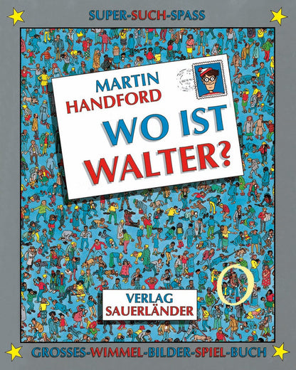 S. Fischer Publishing Wo ist Walter? (Deutsch, 2017, Martin Handford)