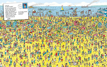 S. Fischer Publishing Wo ist Walter? (Deutsch, 2017, Martin Handford)