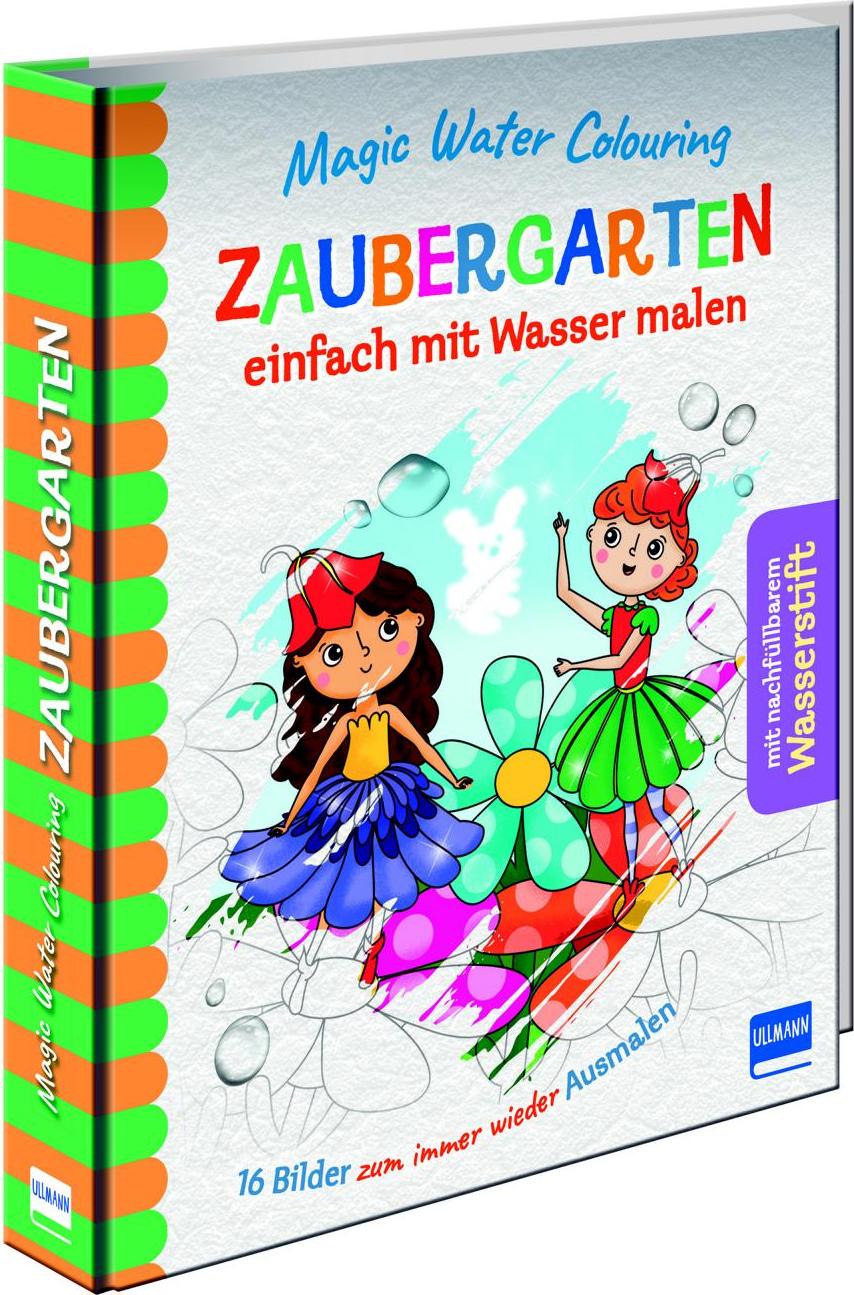 Ullmann Magic Water Colouring - Zaubergarten (Deutsch, 2020, Jenny Copper)