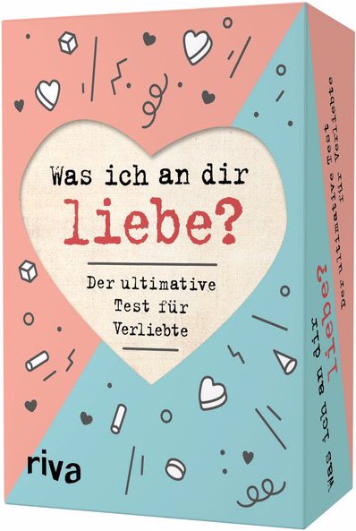 Riva Was ich an dir liebe? - Der ultimative Test für Verliebte (Deutsch, 2020, Alexandra Reinwarth)