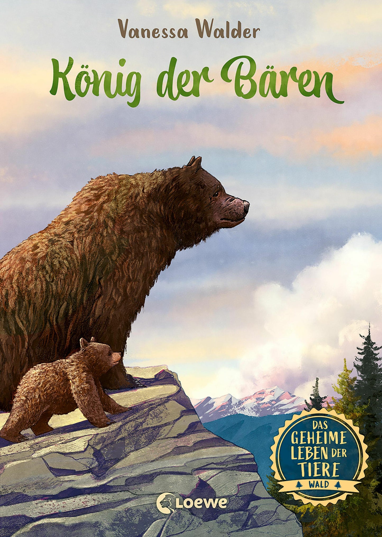 Loewe Verlag Das geheime Leben der Tiere (Wald, Band 2) - König der Bären (Deutsch, 2022, Vanessa Walder, Loewe Kinderbücher, Simona M. Ceccarelli)