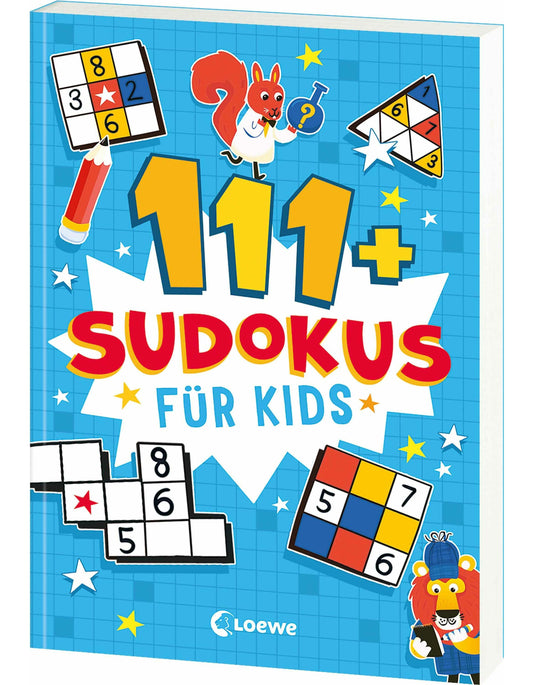 Loewe 111+ Sudokus für Kids (Deutsch, 2024, Gareth Moore, Sonja Fiedler-Tresp, Loewe Lernen und Rätseln)