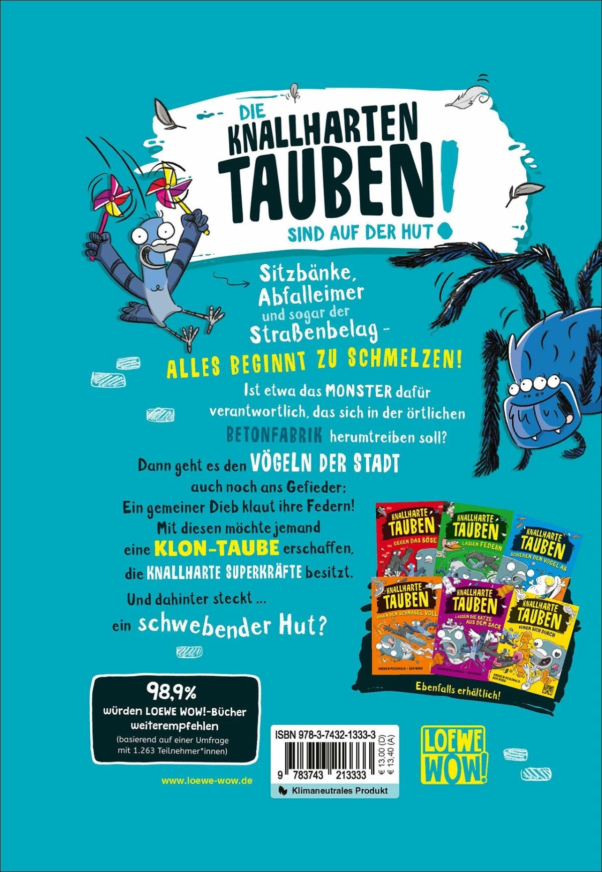 Knallharte Tauben fahren die Krallen aus / Knallharte Tauben Bd.7