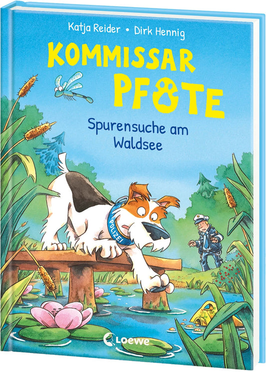 Loewe Kommissar Pfote (Band 7) - Spurensuche am Waldsee (Deutsch, 2024, Katja Reider, Loewe Erstes Selberlesen, Dirk Hennig)