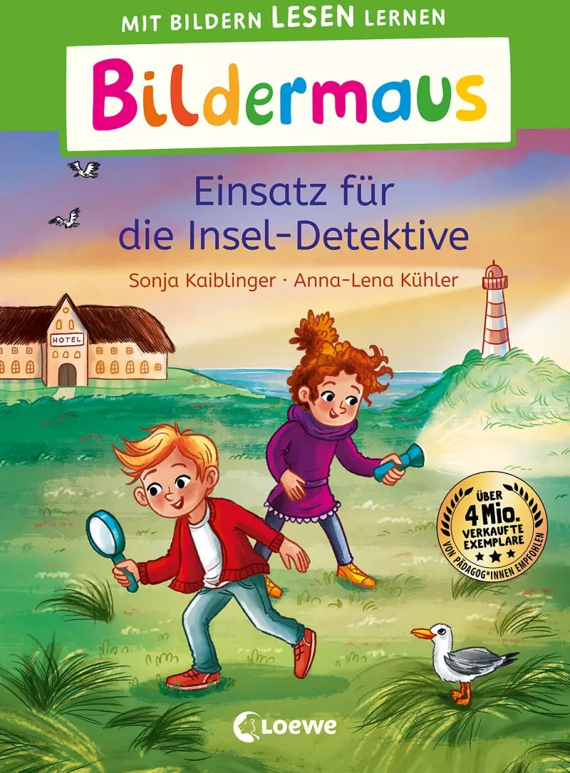 Loewe Verlag Bildermaus - Einsatz für die Insel-Detektive (Deutsch, 2023, Sonja Kaiblinger, Anna-Lena Kühler, Loewe Erstlesebücher)