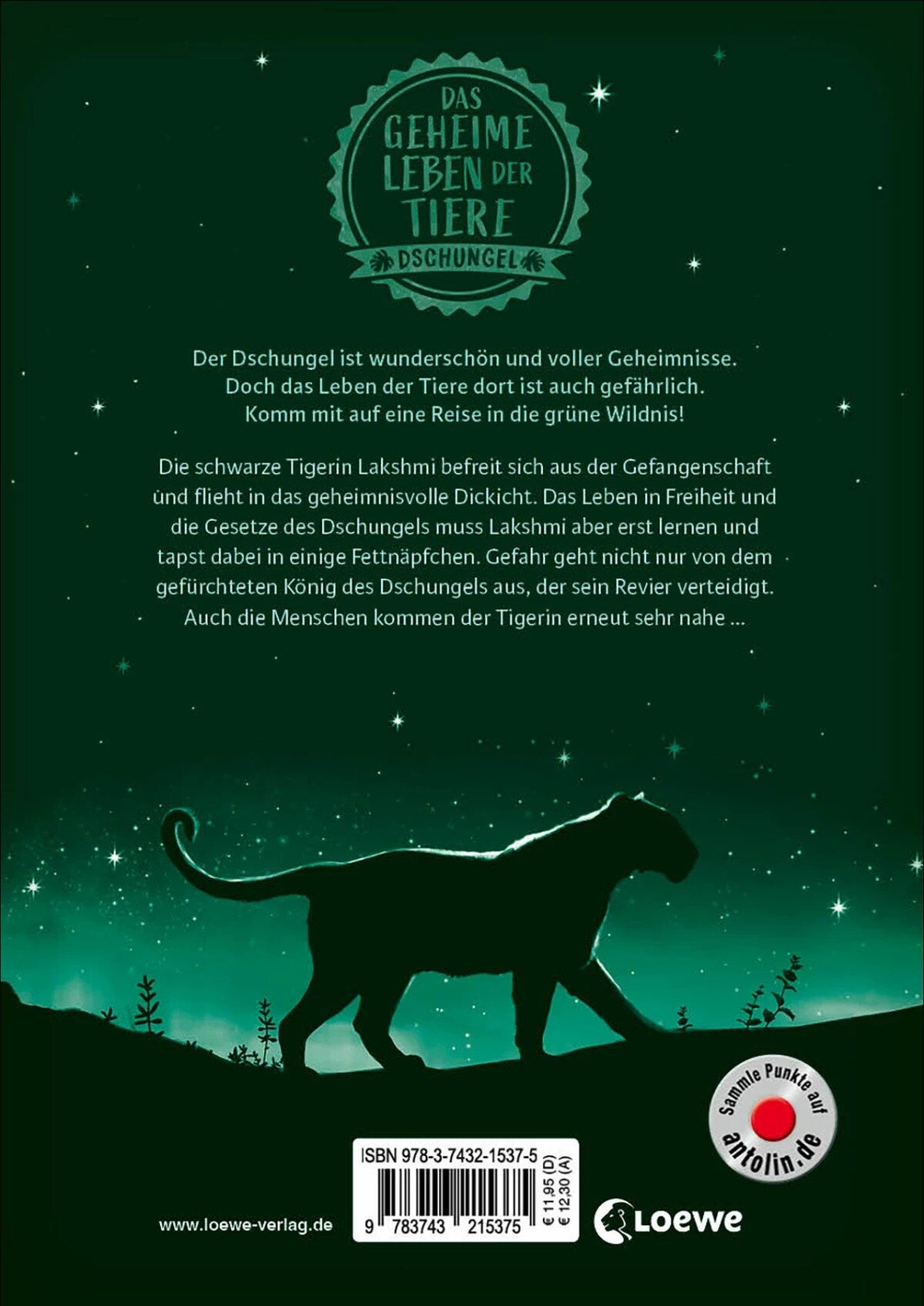 Die schwarze Tigerin / Das geheime Leben der Tiere - Dschungel Bd.2