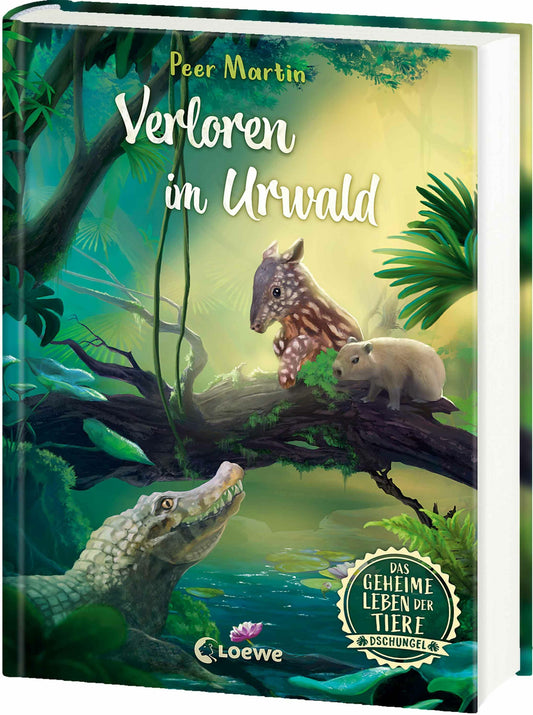 Loewe Das geheime Leben der Tiere (Dschungel) - Verloren im Urwald (Deutsch, 2024, Peer Martin, Marie Beschorner, Loewe Kinderbücher)