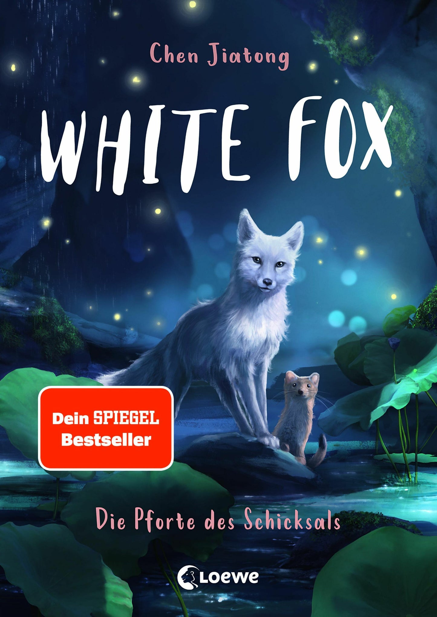 Loewe Verlag White Fox (Band 4) Pforte des Schicksal (Deutsch, 2023, Viola Wang, Leonie Weidel, Loewe Kinderbücher, Jiatong Chen)