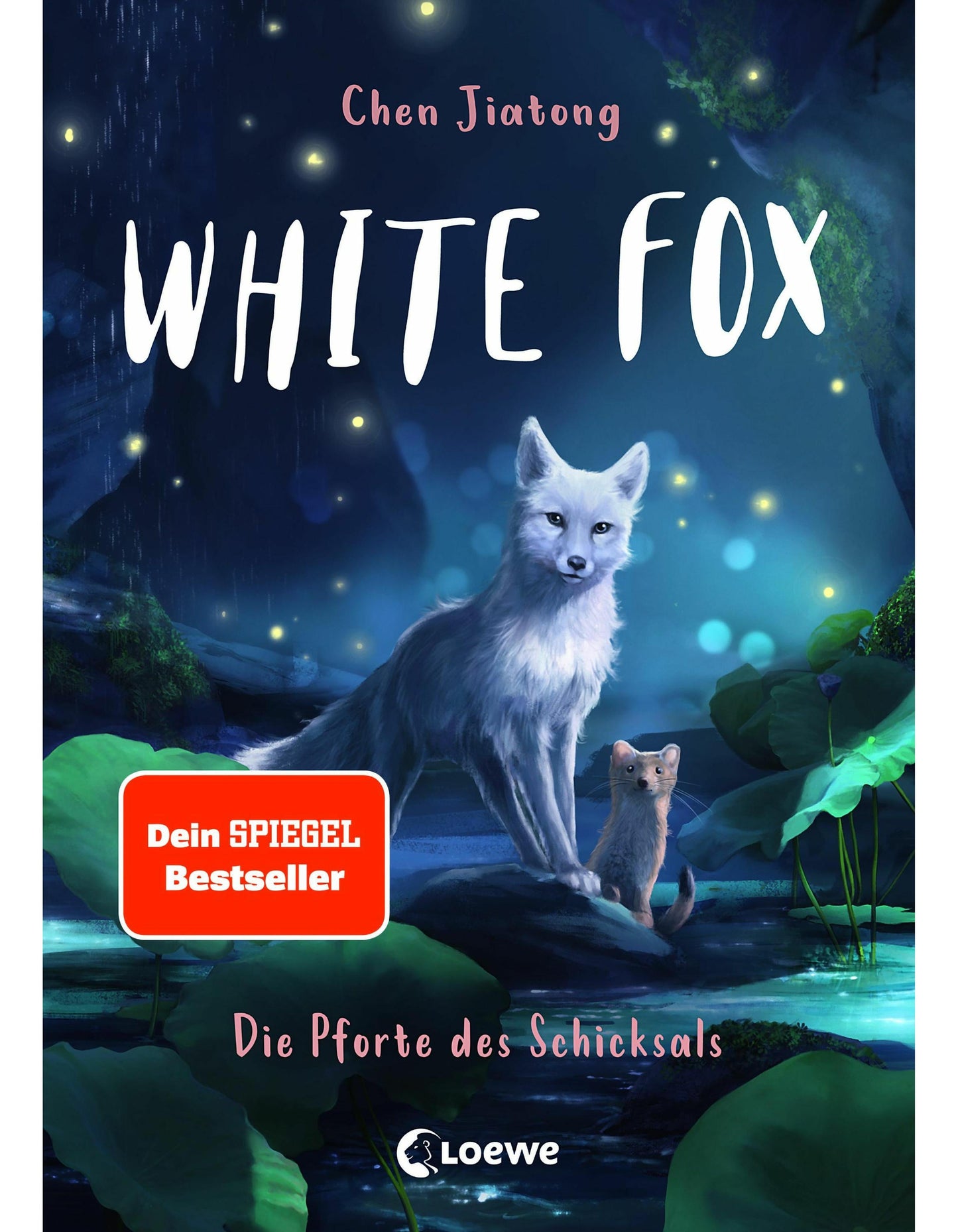 Loewe Verlag White Fox (Band 4) Pforte des Schicksal (Deutsch, 2023, Viola Wang, Leonie Weidel, Loewe Kinderbücher, Jiatong Chen)
