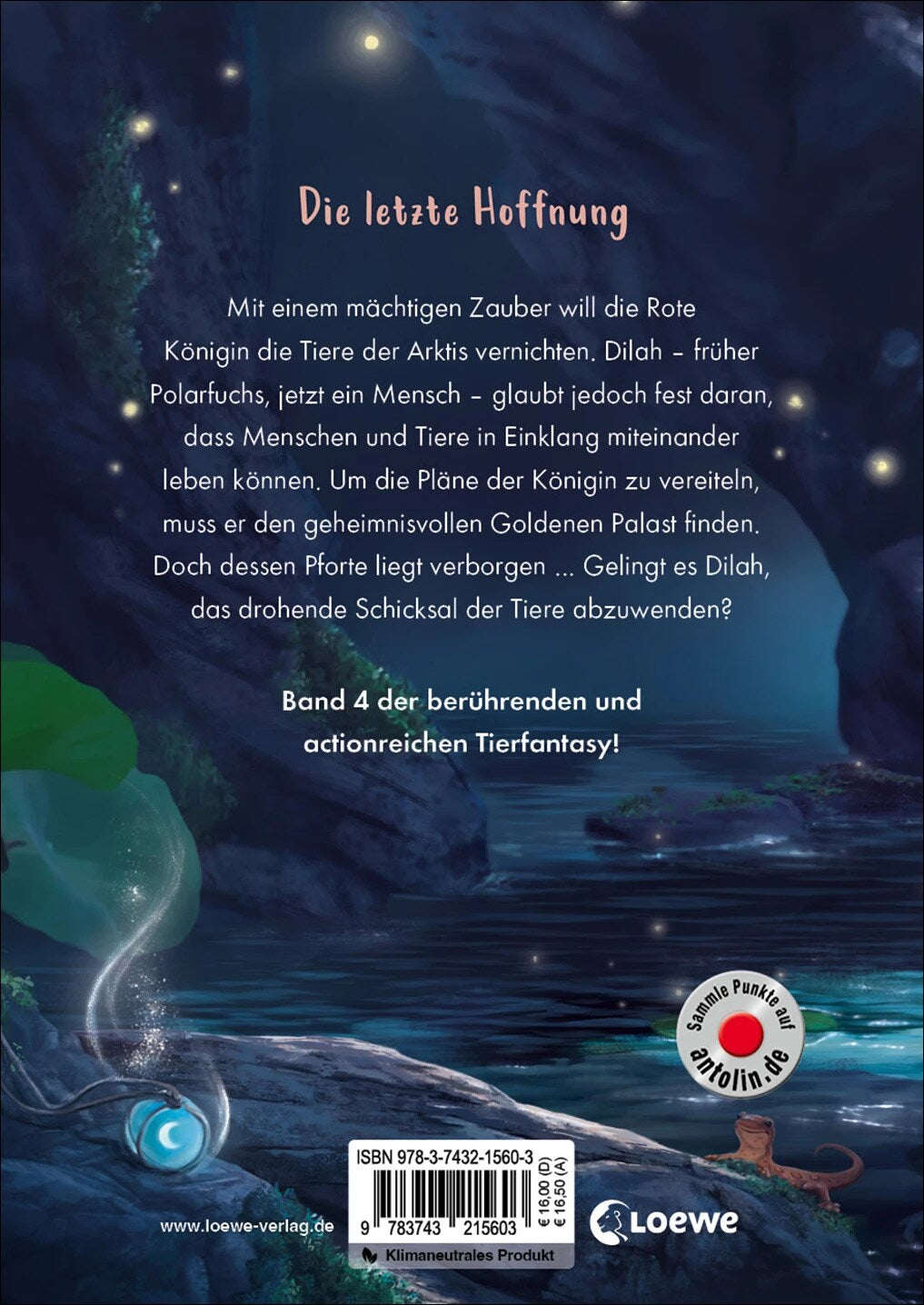 Loewe Verlag White Fox (Band 4) Pforte des Schicksal (Deutsch, 2023, Viola Wang, Leonie Weidel, Loewe Kinderbücher, Jiatong Chen)