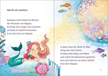 Loewe Leselöwen 2. Klasse - Die Meermädchen und der gestohlene Kristall (Deutsch, 2024, Barbara Rose, Loewe Erstlesebücher, Alica Räth)