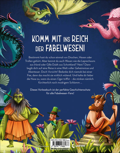 Loewe Mein großes Vorlesebuch von Drachen, Feen und anderen Fabelwesen (Deutsch, 2023, Tea Orsi, Loewe Vorlesebücher, Anna Taube, Anna Láng)