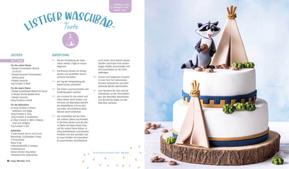 Edition Fischer Tierisch süße Motivtorten (Deutsch, 2022, Monique Ascanelli)
