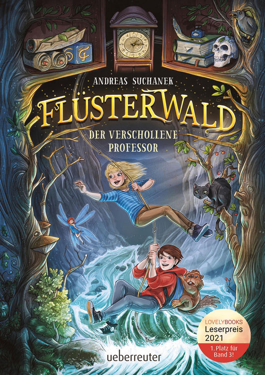 Ueberreuter Flüsterwald - Der verschollene Professor (Flüsterwald, Bd. 2) (Deutsch, 2021, Andreas Suchanek)