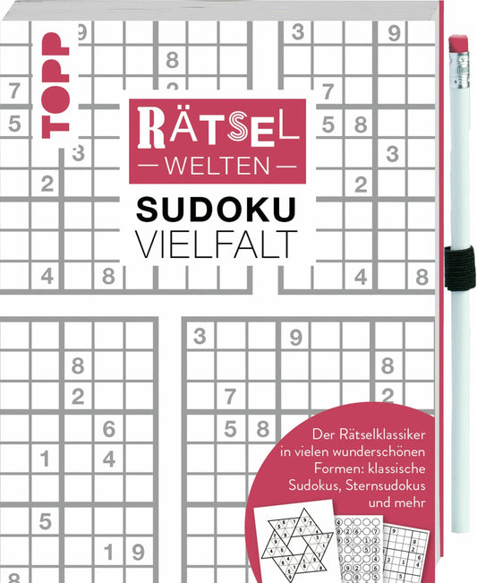 Frech Rätselwelten - Sudoku Vielfalt | Der Rätselklassiker in vielen wunderschönen Formen: klassische (Deutsch, 2021, Silke Berendes)