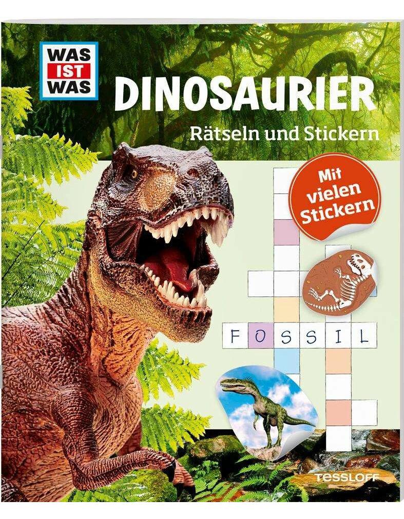 Tessloff Rätseln und Stickern: Dinosaurier (Deutsch, 2016, Felicia Winterstein, Lisa Hebler)