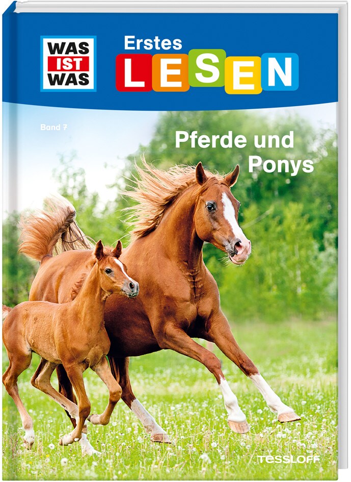 Tessloff WAS IST WAS Erstes Lesen Band 7. Pferde und Ponys (Deutsch, 2019, Tessloff Verlag Ragnar Tessloff GmbH & Co.KG, Christina Braun, Annelie Stenzel)