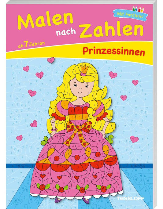 Malen nach Zahlen Prinzessinnen