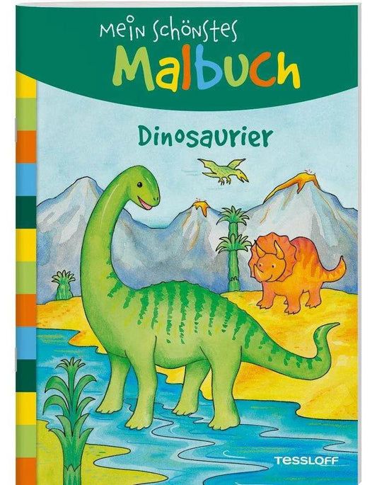 Tessloff Mein schönstes Malbuch. Dinosaurier