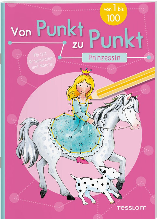 Tessloff Von Punkt zu Punkt. Prinzessin (Deutsch, 2021, Corina Beurenmeister)