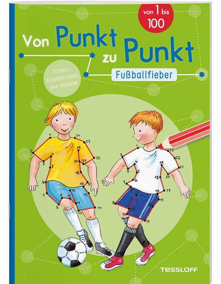 Tessloff Von Punkt zu Punkt. Fußballfieber (Deutsch, 2022, Corina Beurenmeister)