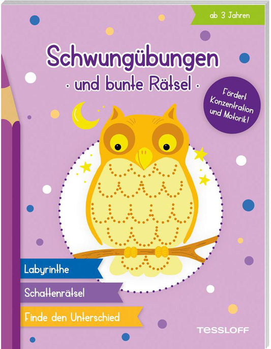 Tessloff Schwungübungen und bunte Rätsel (Deutsch, 2022)
