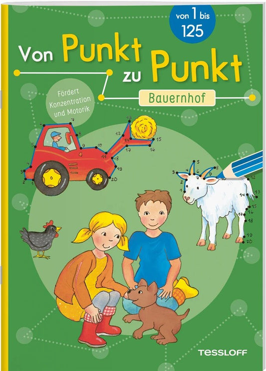 Tessloff Von Punkt zu Punkt. Bauernhof (Deutsch, 2022, Corina Beurenmeister)