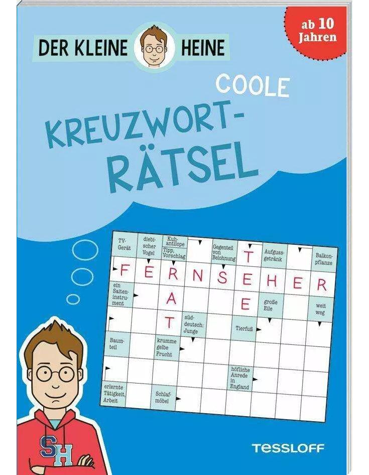Tessloff Der kleine Heine. Coole Kreuzworträtsel (Deutsch, 2023, Stefan Heine)