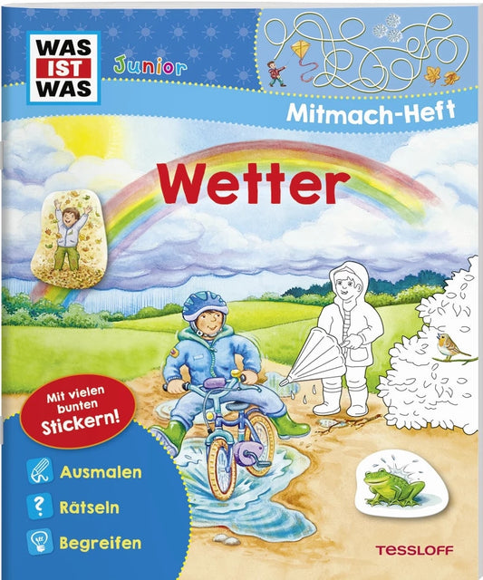 Tessloff WAS IST WAS Junior Mitmach-Heft Wetter (Deutsch, 2022, Lisa Herden, Katja Kiefer, Hans-Günther Döring, Oliver Teschner)