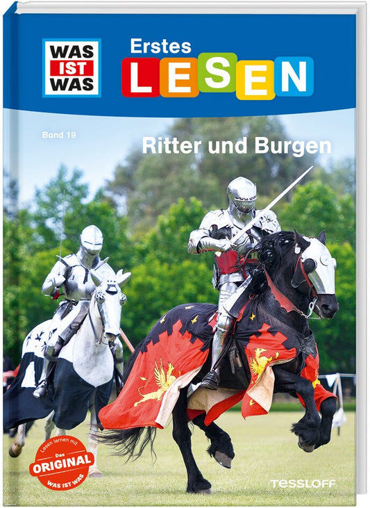 Tessloff WAS IST WAS Erstes Lesen Band 19. Ritter und Burgen (Deutsch, 2022, Christina Braun, Annelie Stenzel)