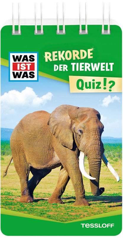 Tessloff WAS IST WAS Quiz Rekorde der Tierwelt (Deutsch, 2020, Inga Klingner)