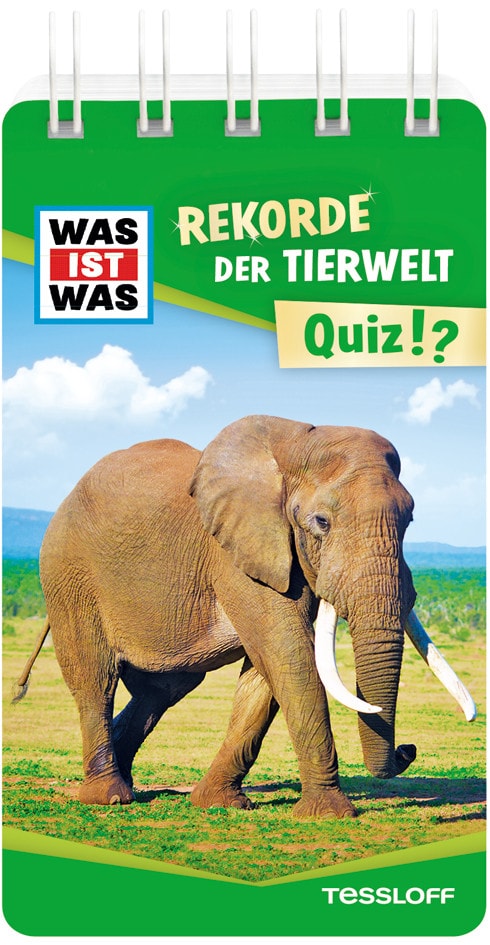 Tessloff WAS IST WAS Quiz Rekorde der Tierwelt (Deutsch, 2020, Inga Klingner)