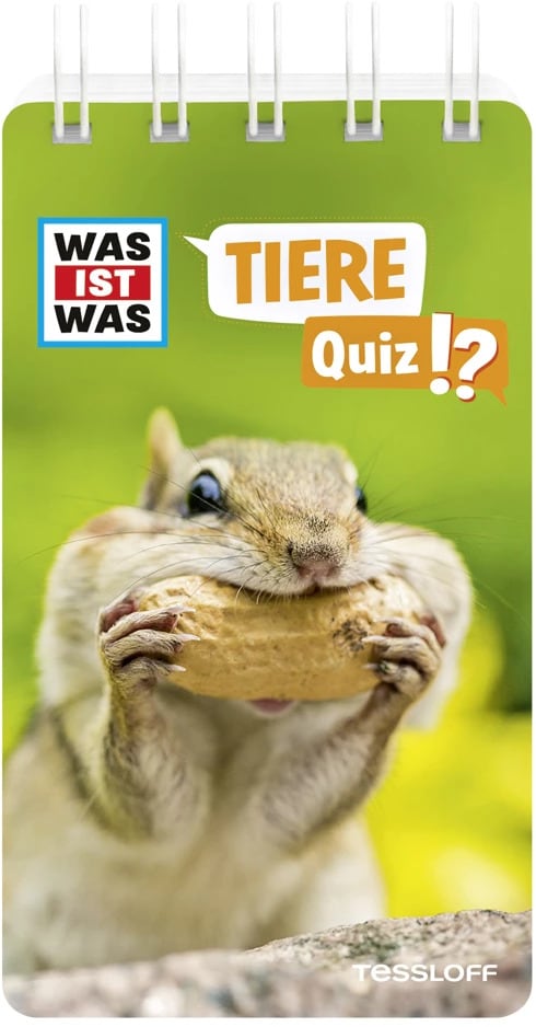 Tessloff WAS IST WAS Quiz Tiere (Deutsch, 2022, Tessloff Verlag Ragnar Tessloff GmbH & Co.KG)