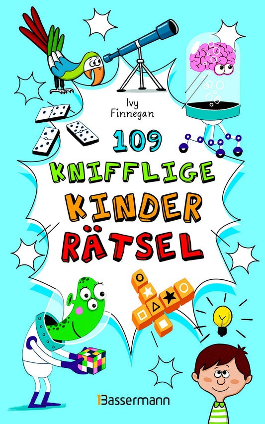 Penguin Random House 109 knifflige Kinderrätsel Ab 8 Jahren (Deutsch, 2024, Ivy Finnegan)