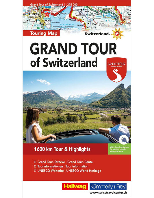 Hallwag Kümmerly+Frey Grand Tour of Switzerland