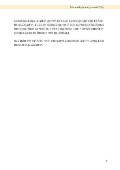 Schmerzfreie und gesunde Füsse