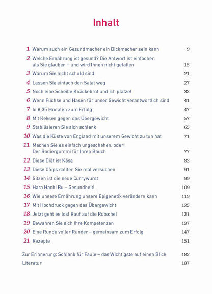 Schlank für Faule