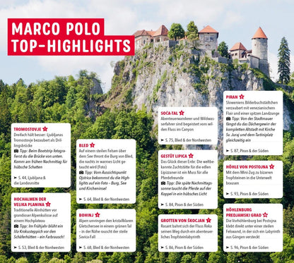 Marco Polo Reiseführer Slowenien (Deutsch, 2022, Veronika Wengert, Daniela Schetar, Friedrich Köthe)